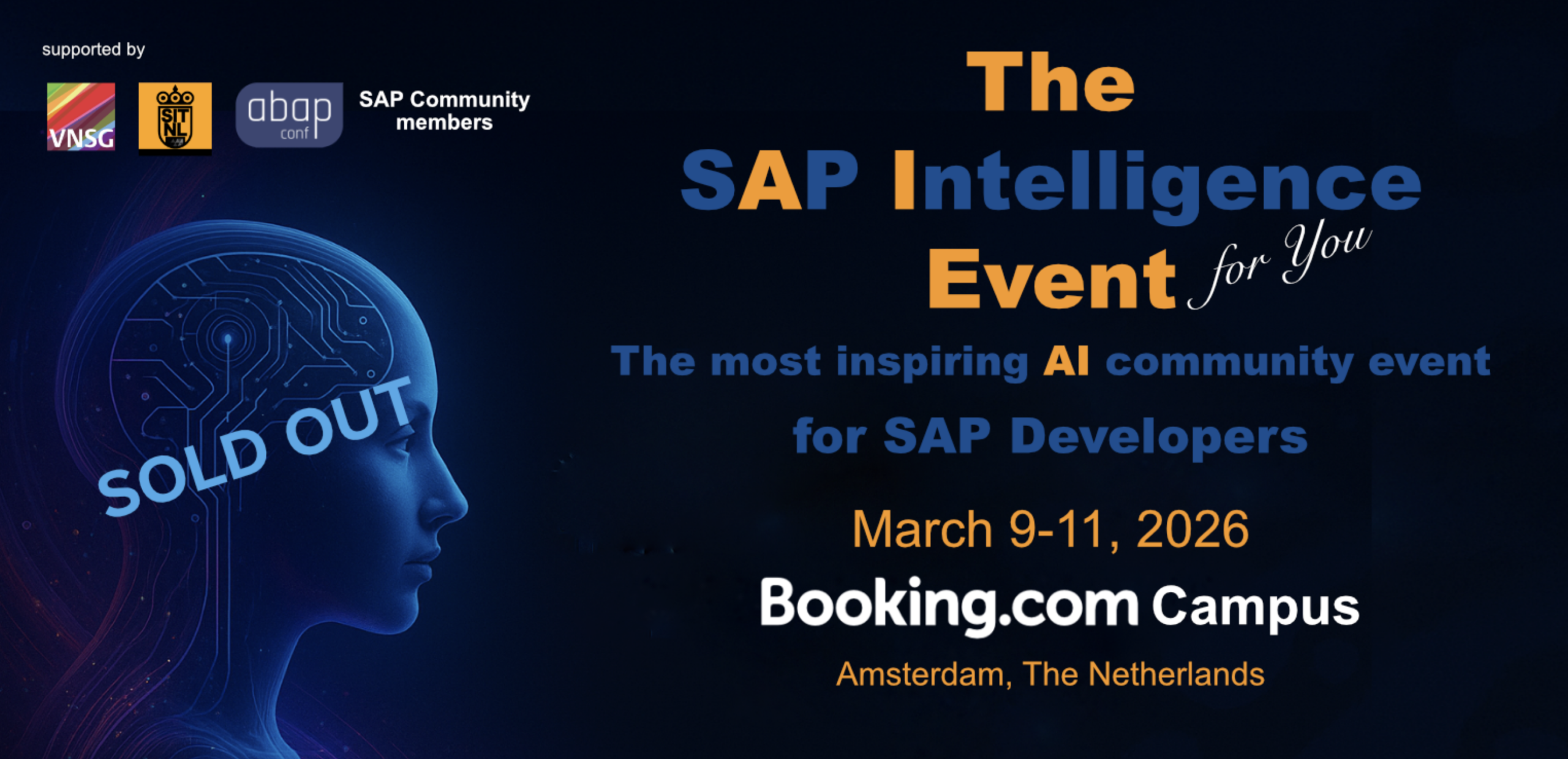 The SAP Intelligence Event 2026